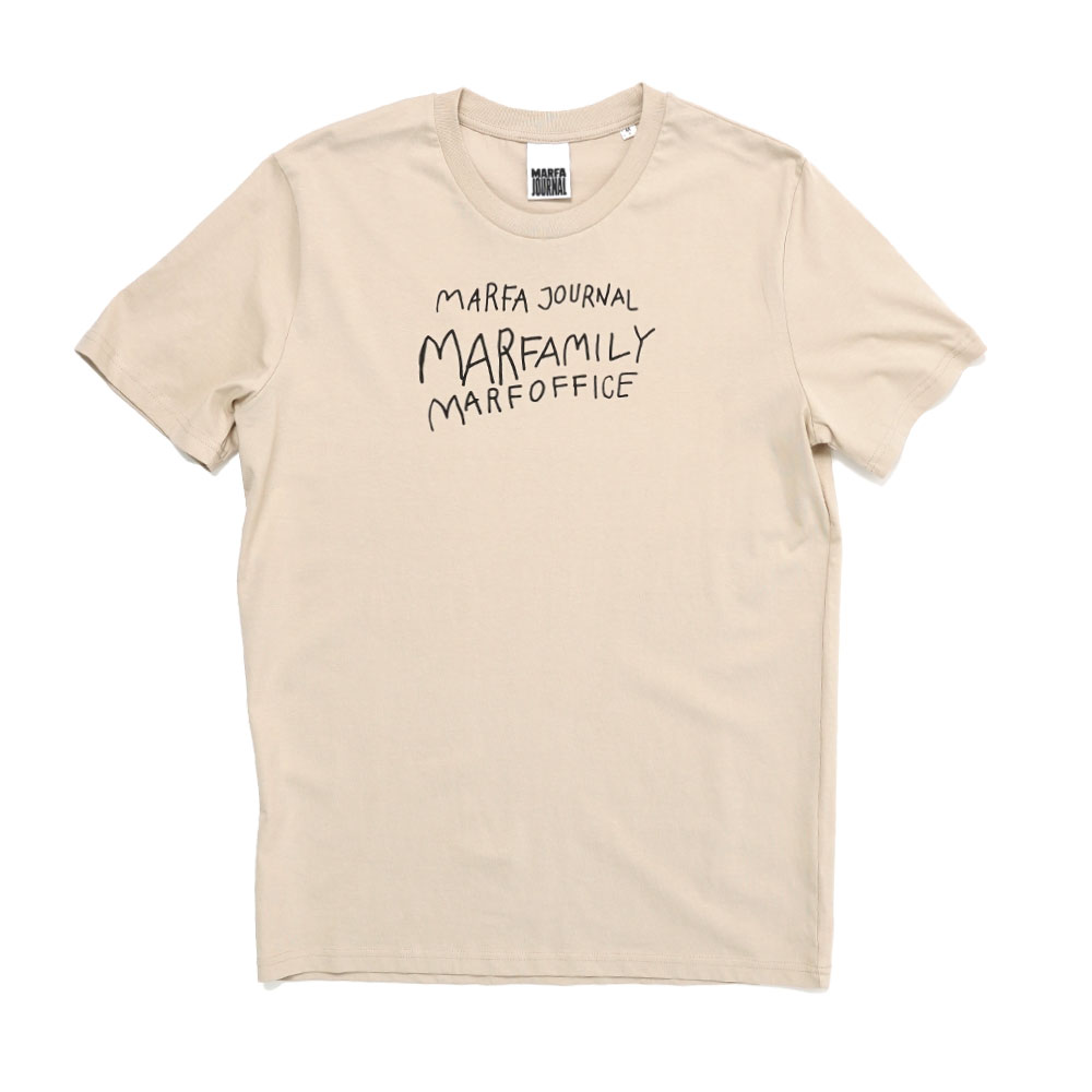 MARFA COURAGE T-SHIRT BEIGE _