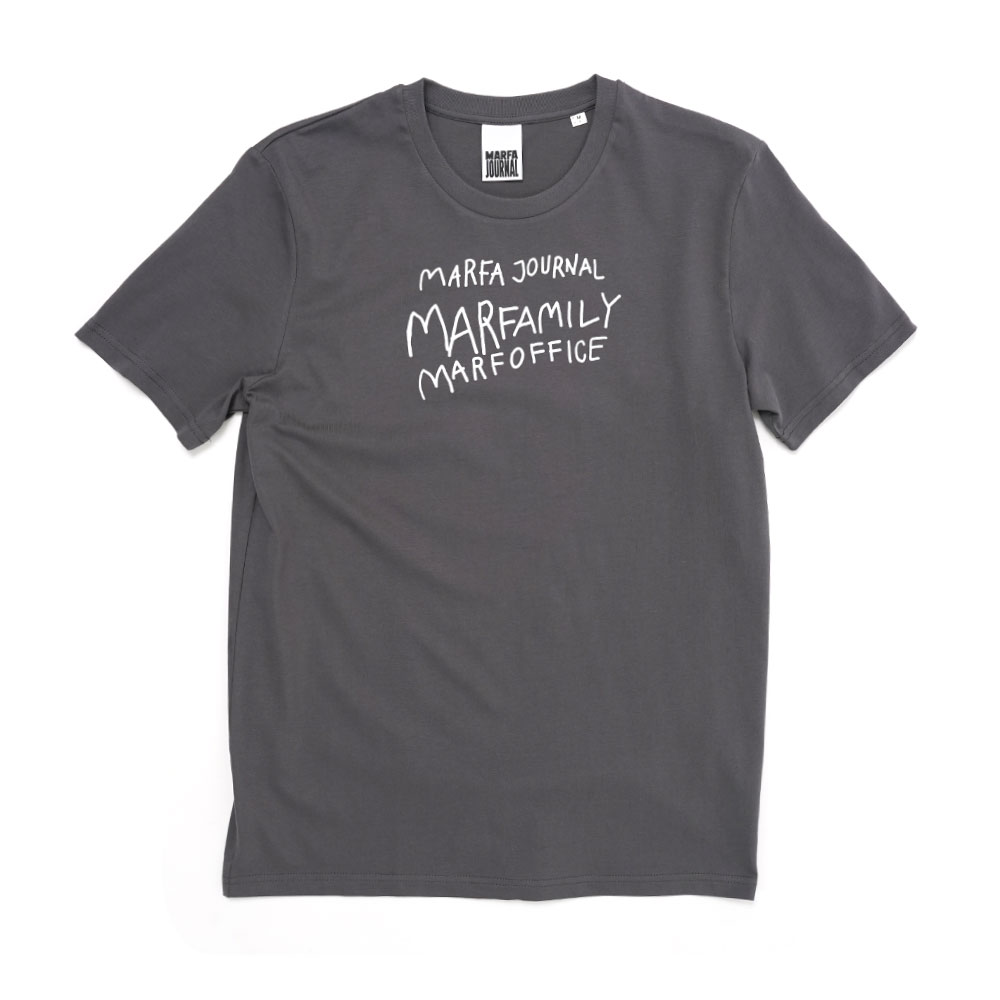 MARFA COURAGE T-SHIRT GRAPHITE _