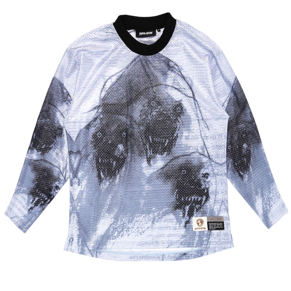 CERBERUS MOTO JERSEY BLACK/WHITE