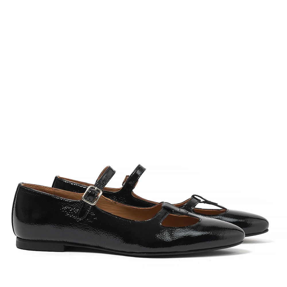 KATIE SHOES BLACK A.P.C×KATIE HOLMES