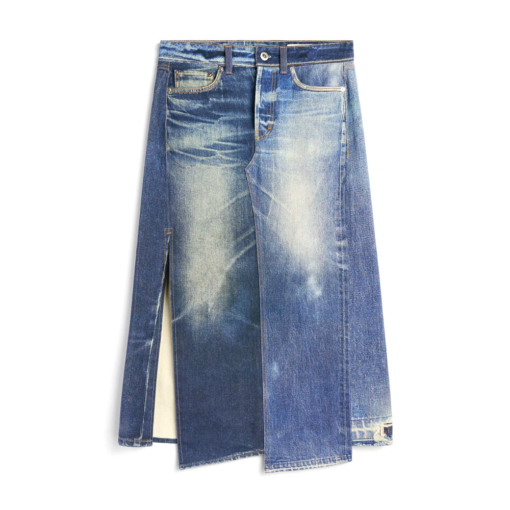 CRAFT SKIRT AZURE PRINT