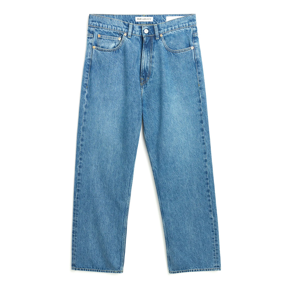THIRD CUT BLUE TECH WASH DENIM
