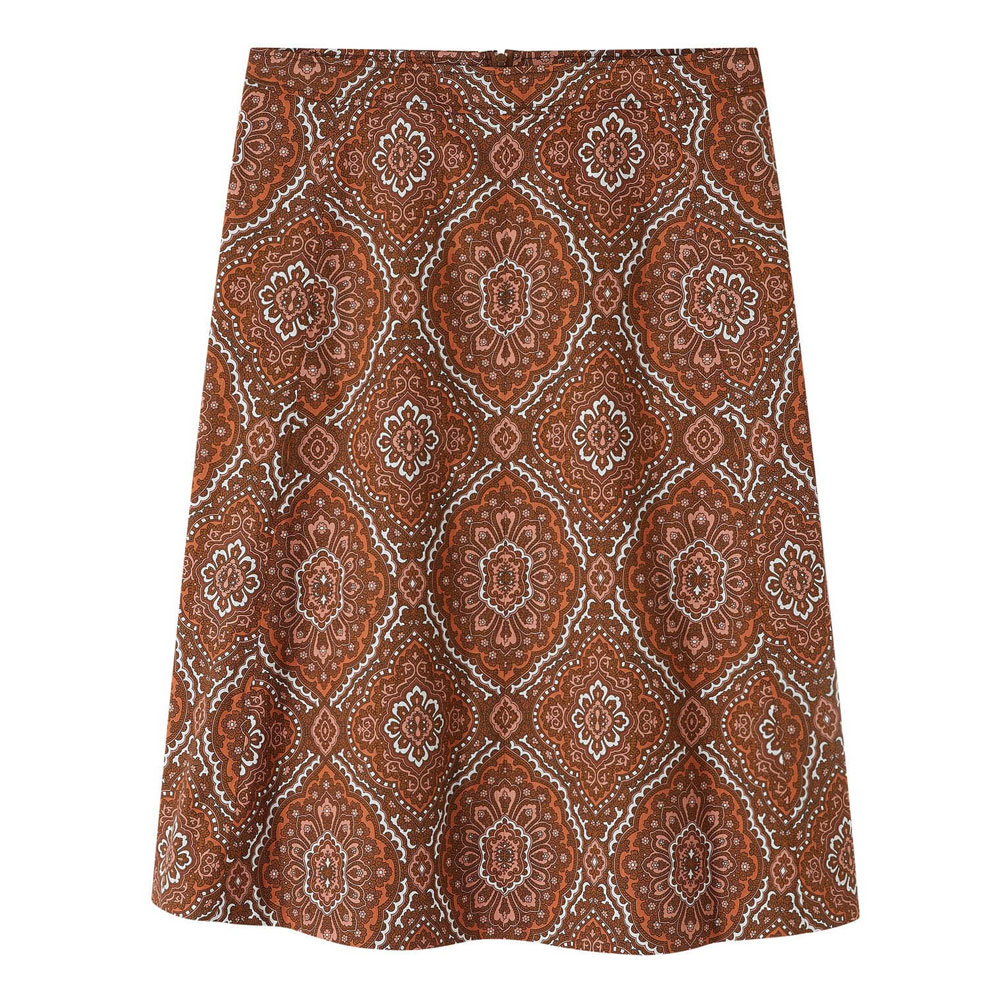 A.P.C LILY KEVIN SKIRT MARRON