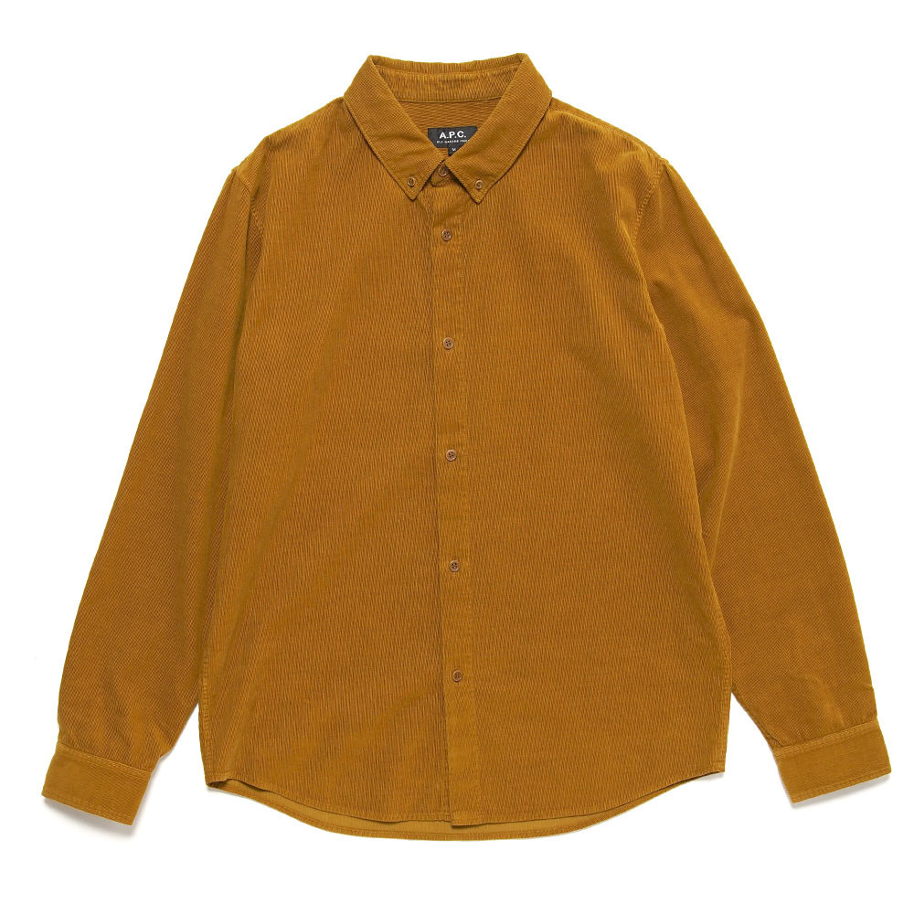 CHEMISE BUTTON DOWN TOBACCO