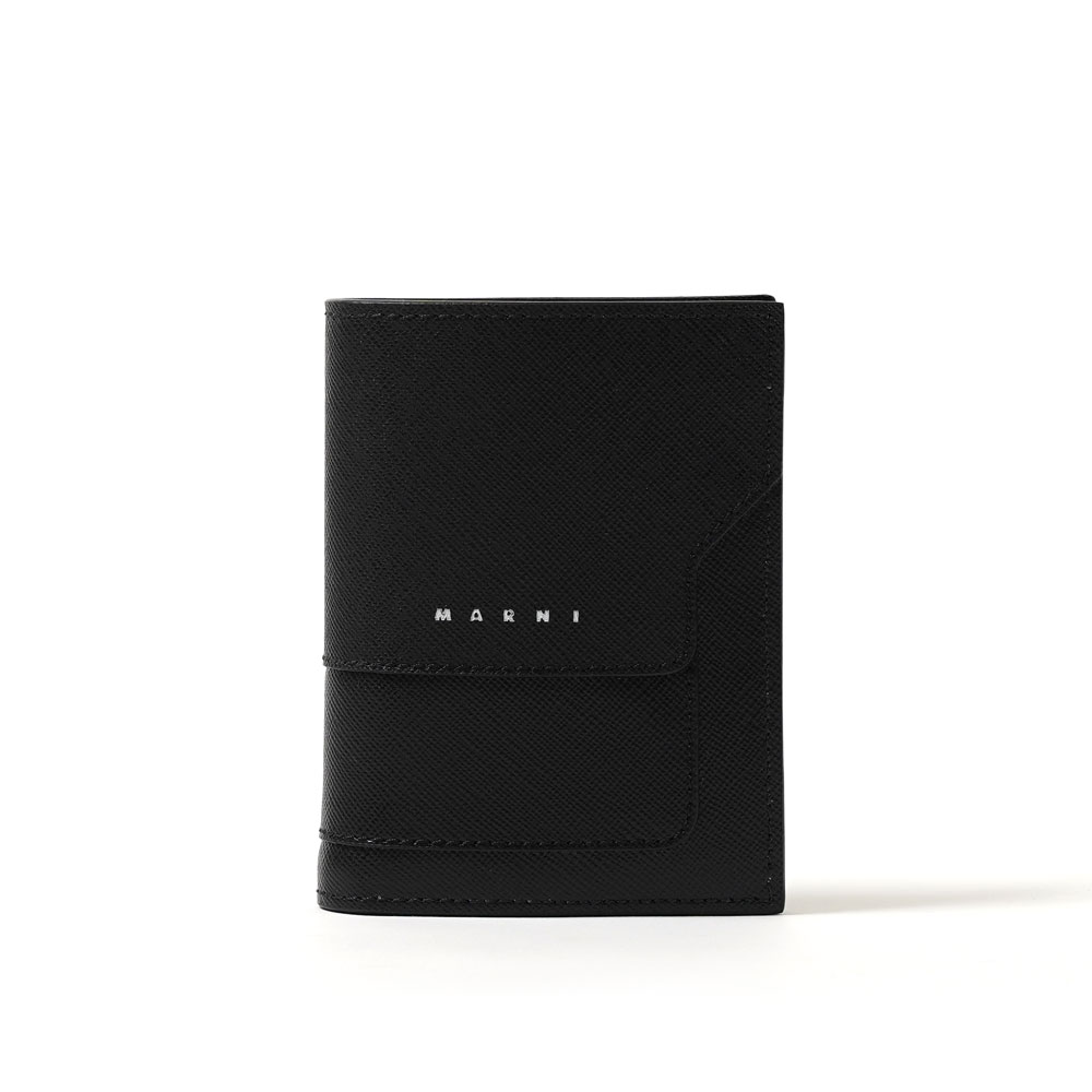 BLACK SAFFIANO LEATHER BI-FOLD WALLET BLACK