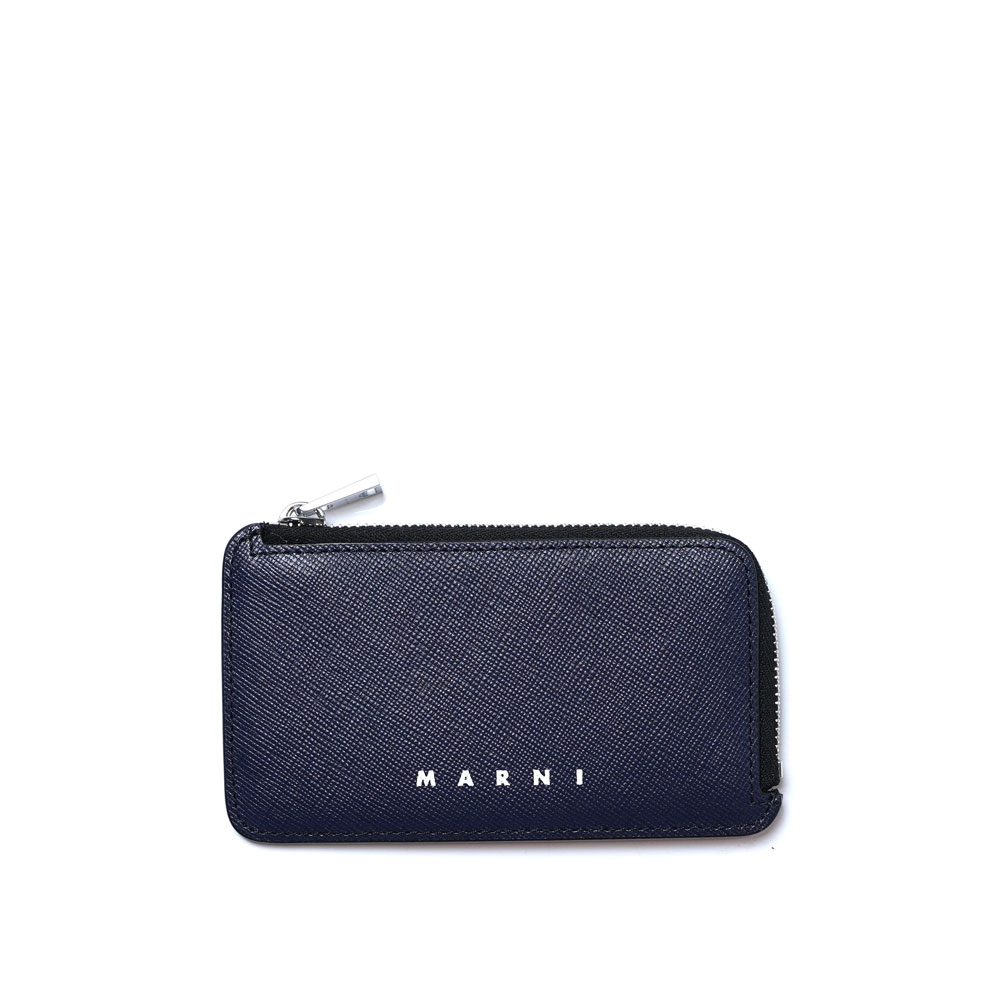 AROUND CARD CASE BLUE BLACK/PINE CANDY