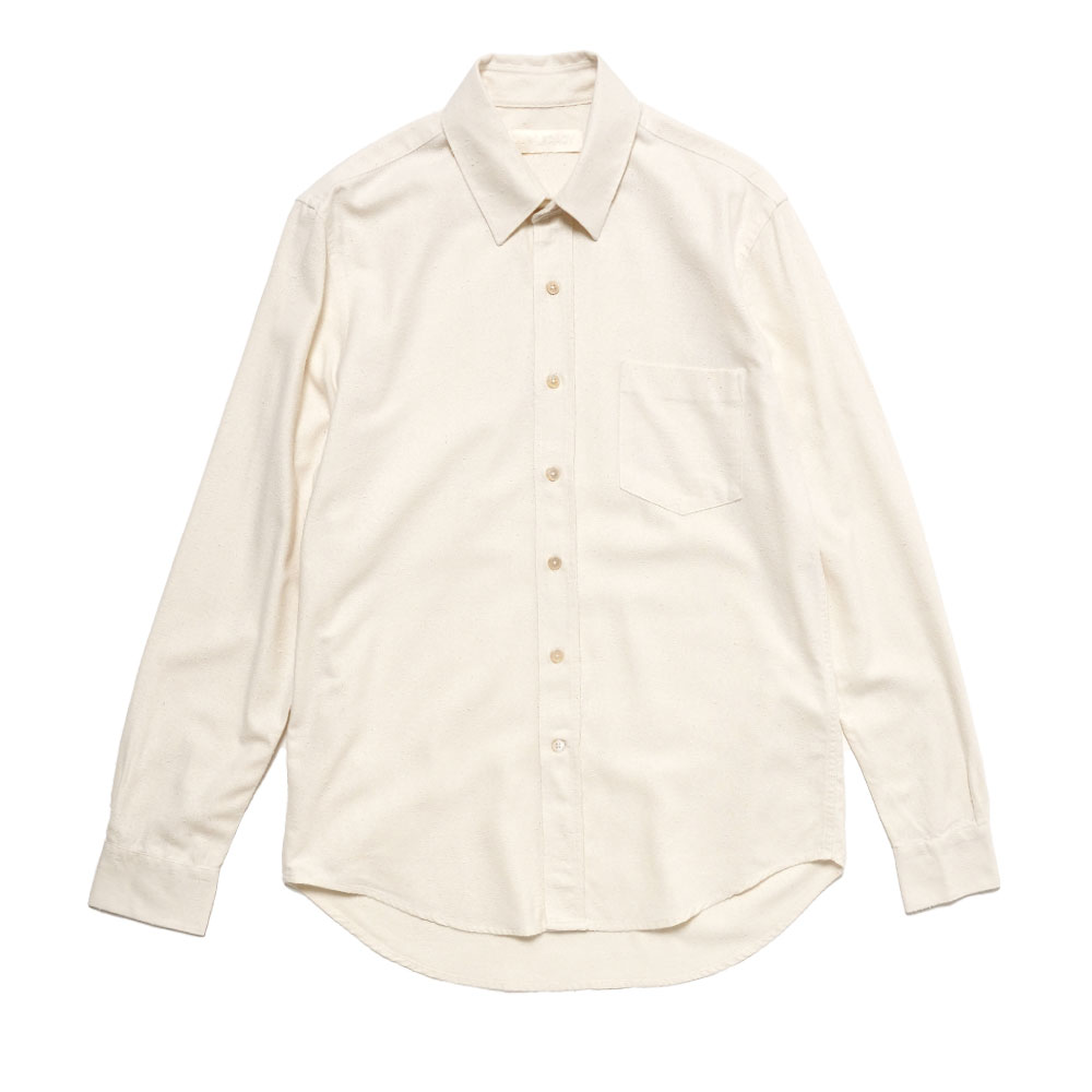 CLASSIC SHIRT WHITE SILK