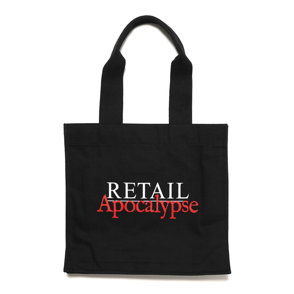 RETAIL APOCALYPSE BAG BLACK CANVAS _