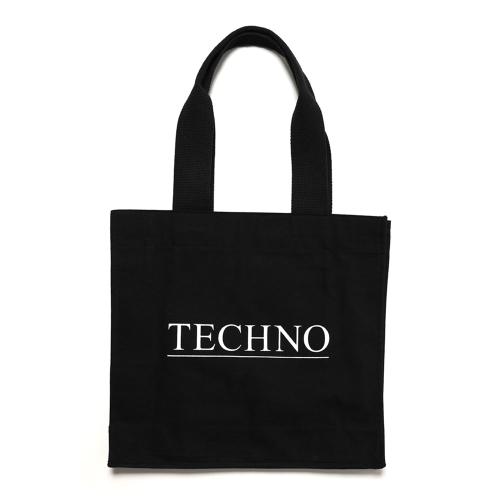 TECHNO BAG BLACK CANVAS _