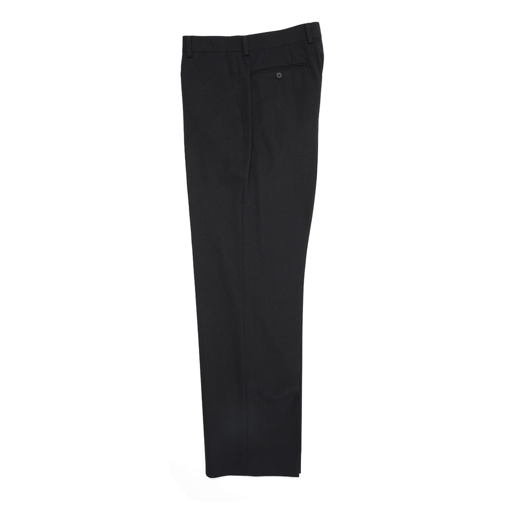LIGHT WOOL MAX GABARDINE SLACKS TOP BLACK A25AP02MG