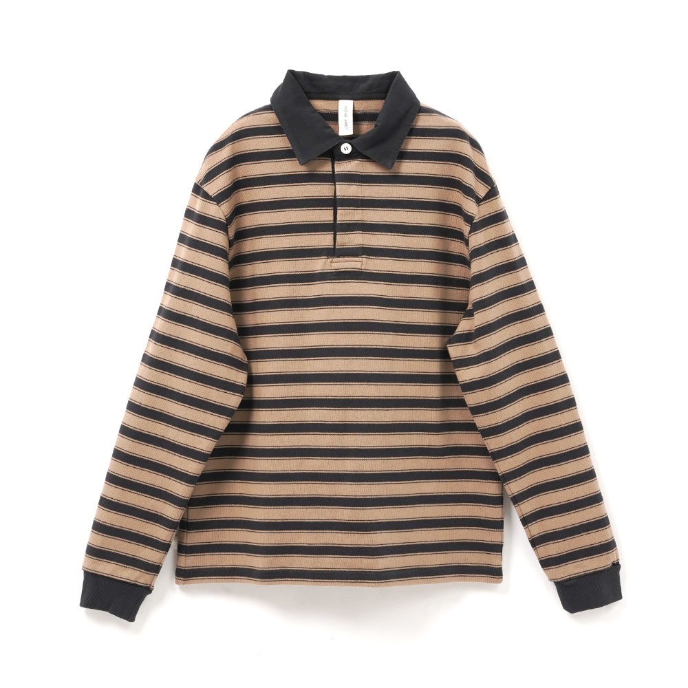 ANOTHER RUGBY POLO 1.0 GREY/BROWN