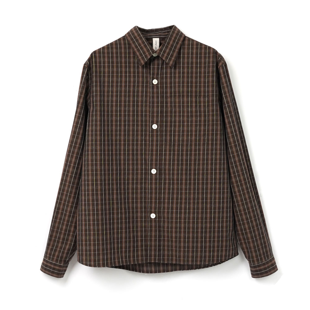 ANOTHER SHIRT 4.0 BROWN CHECK