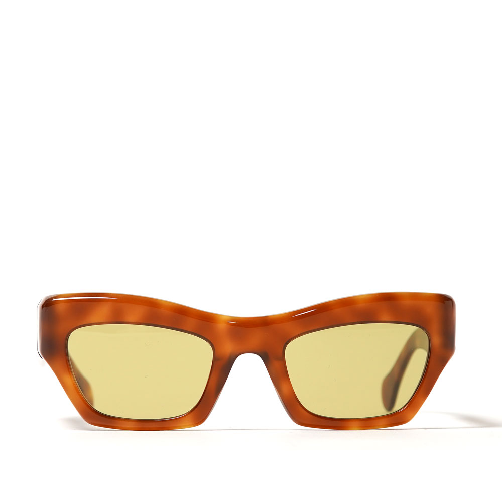 AYREEN OLIBAN TORTOISE/WARM OLIVE