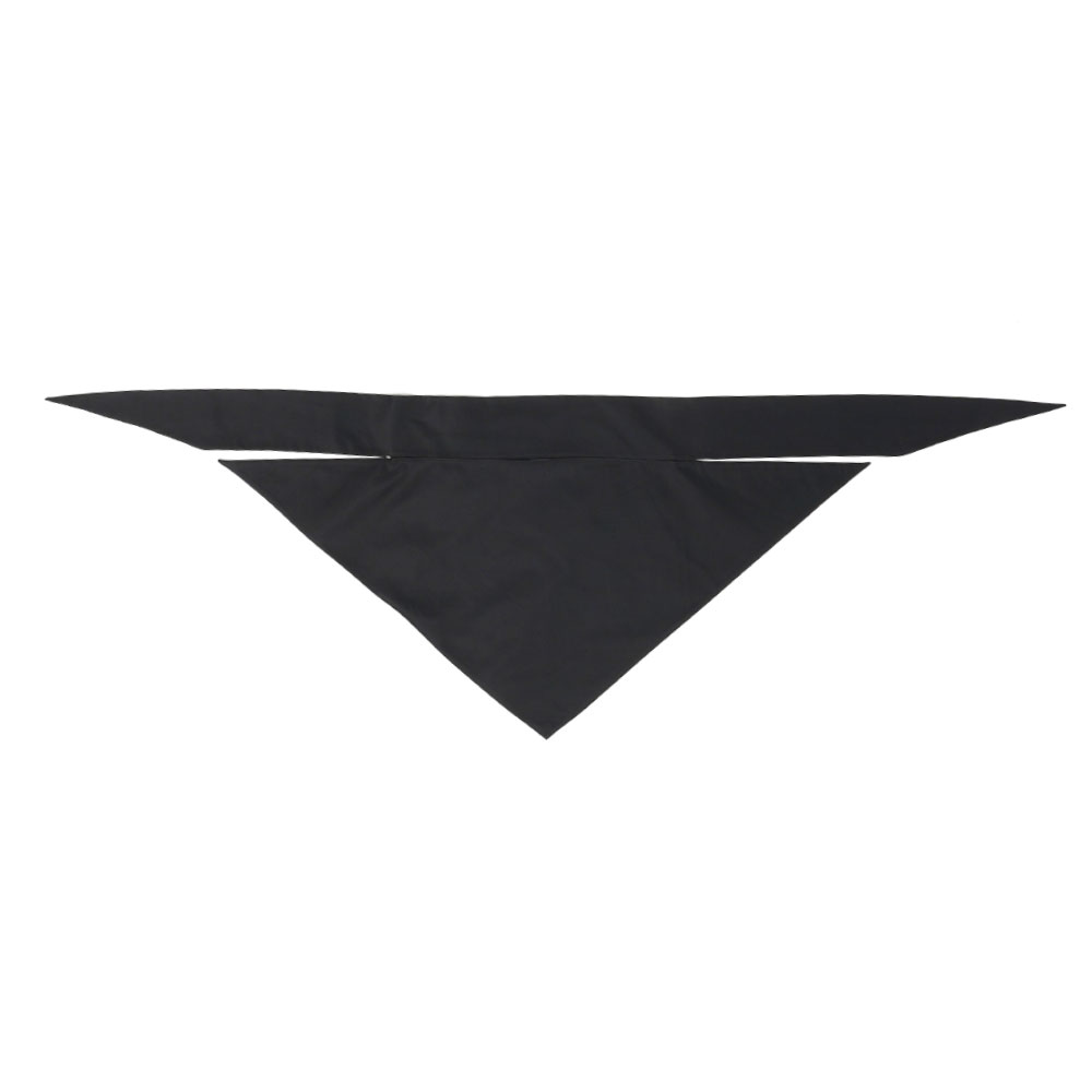 MULTI-WAY TRIANGLE SCARF BLACK