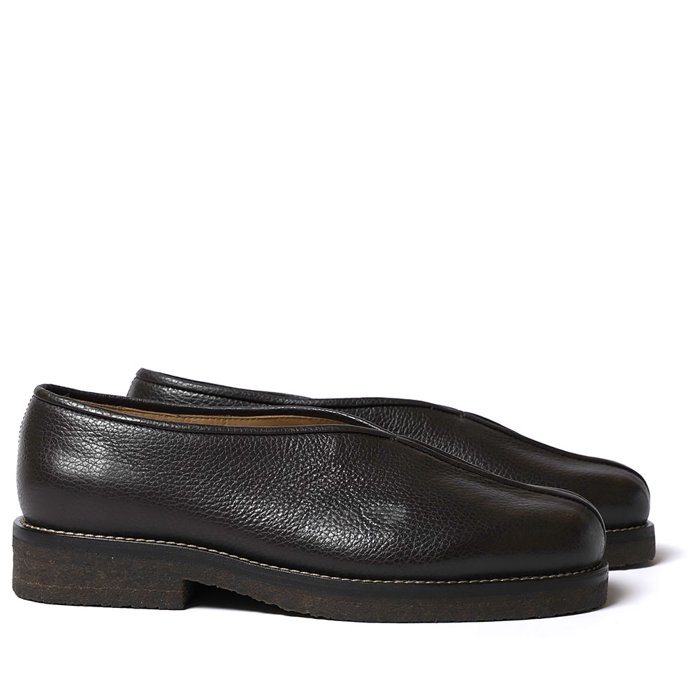 PIPED SLIPPERS DARK CHOCOLATE
