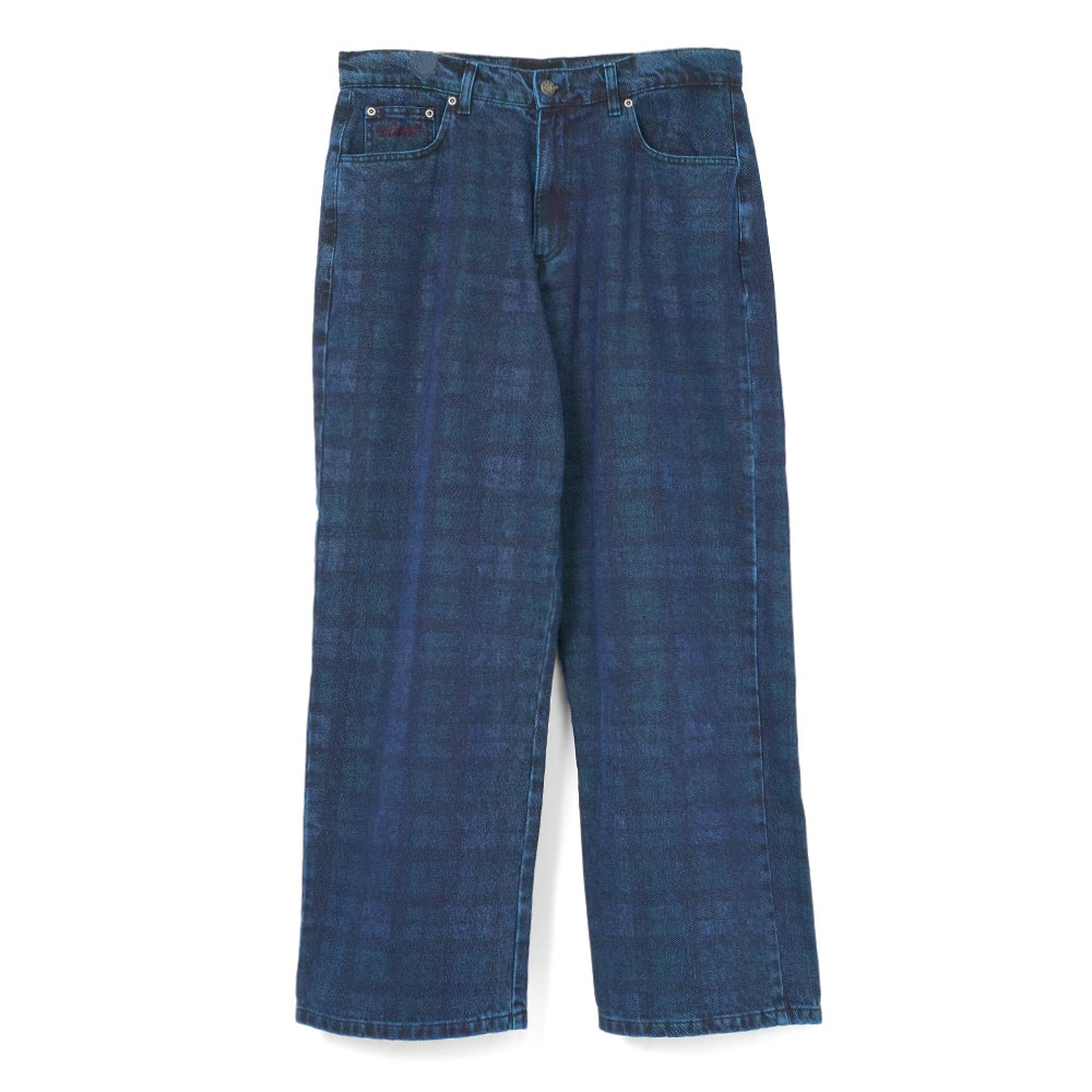 ALLOVER PRINT BAGGY DENIM PANTS PRINT_