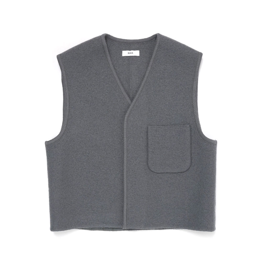WALKER GILET CITY CASTELROCK FELTED_