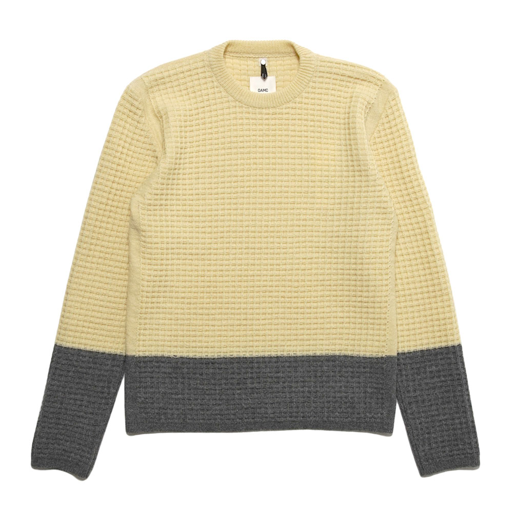 EMILE CREWNECK KNITTED INDUSTRIAL YELLOW