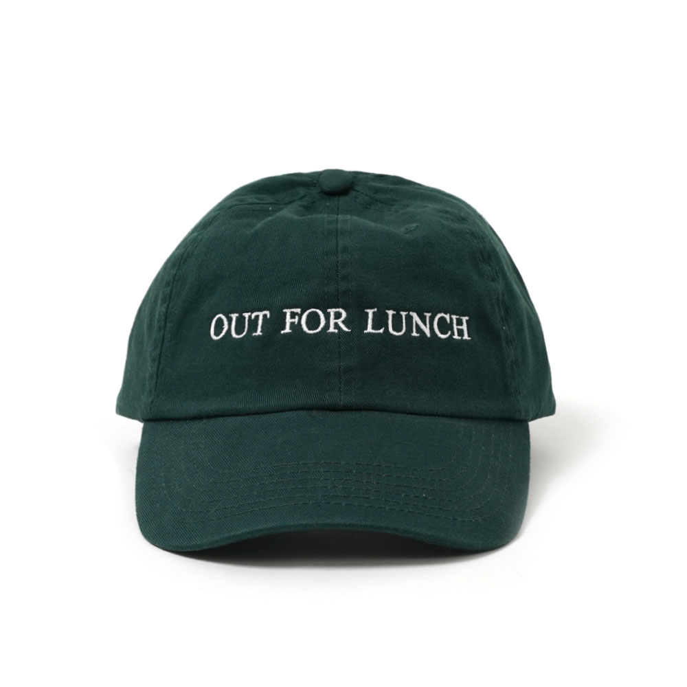 OUT FOR LUNCH HAT DARK GREEN