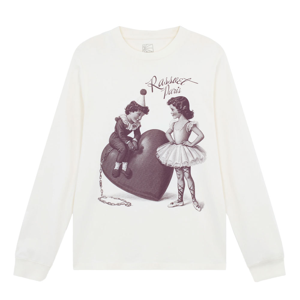 UNCHAINED LS TEE OFF WHITE