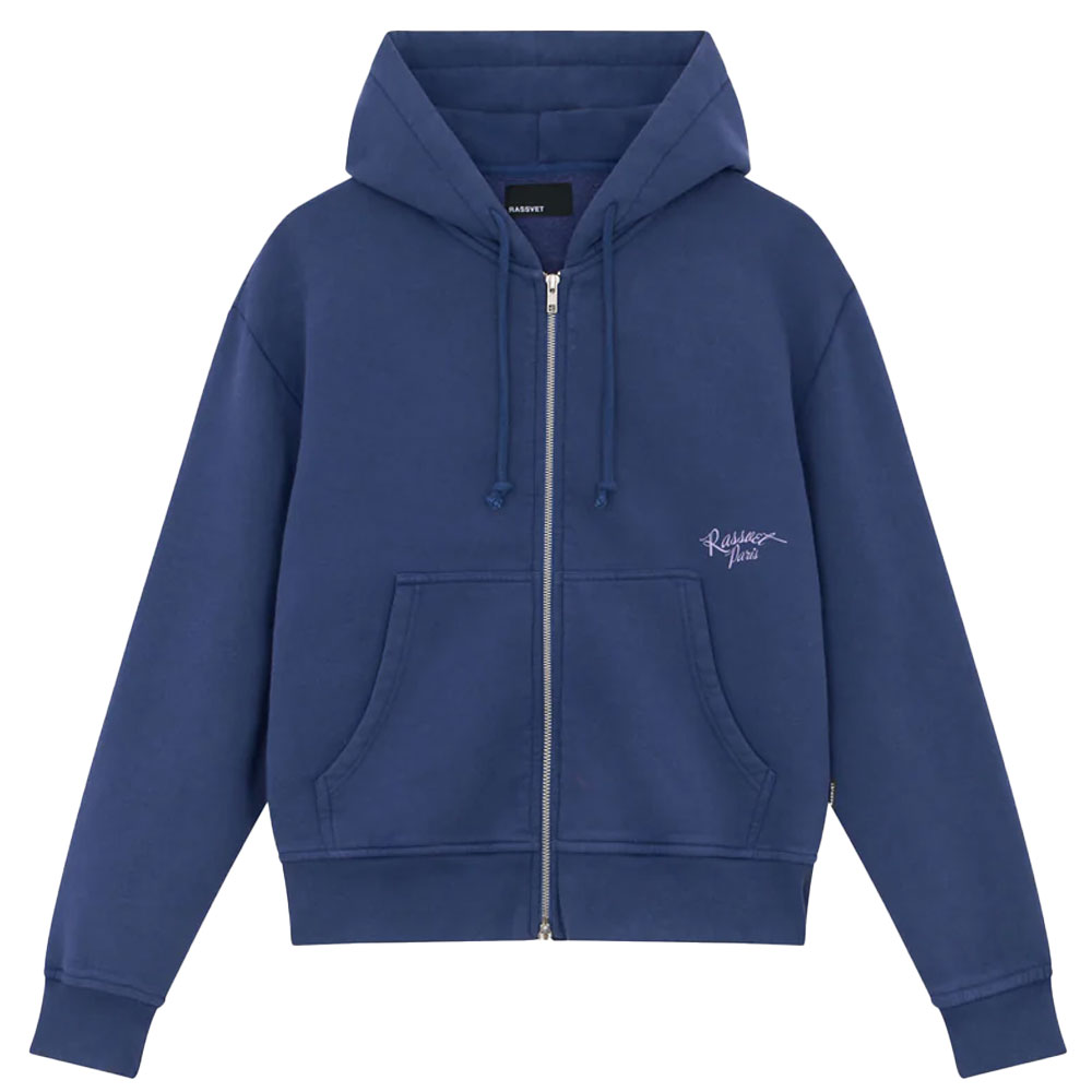 UNCHAINED ZIP HOODIE NAVY
