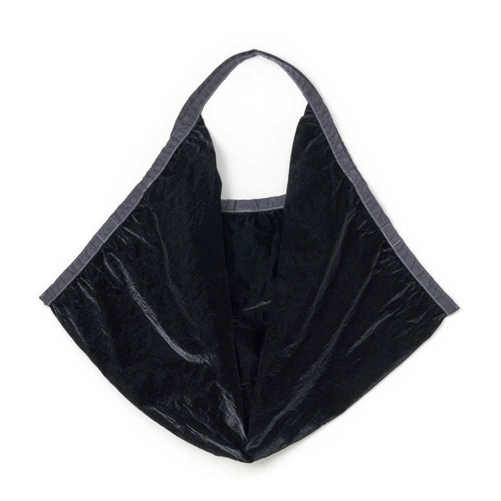 OVER DYED ORIGAMI BAG BIG tq-rb-obb BLACK