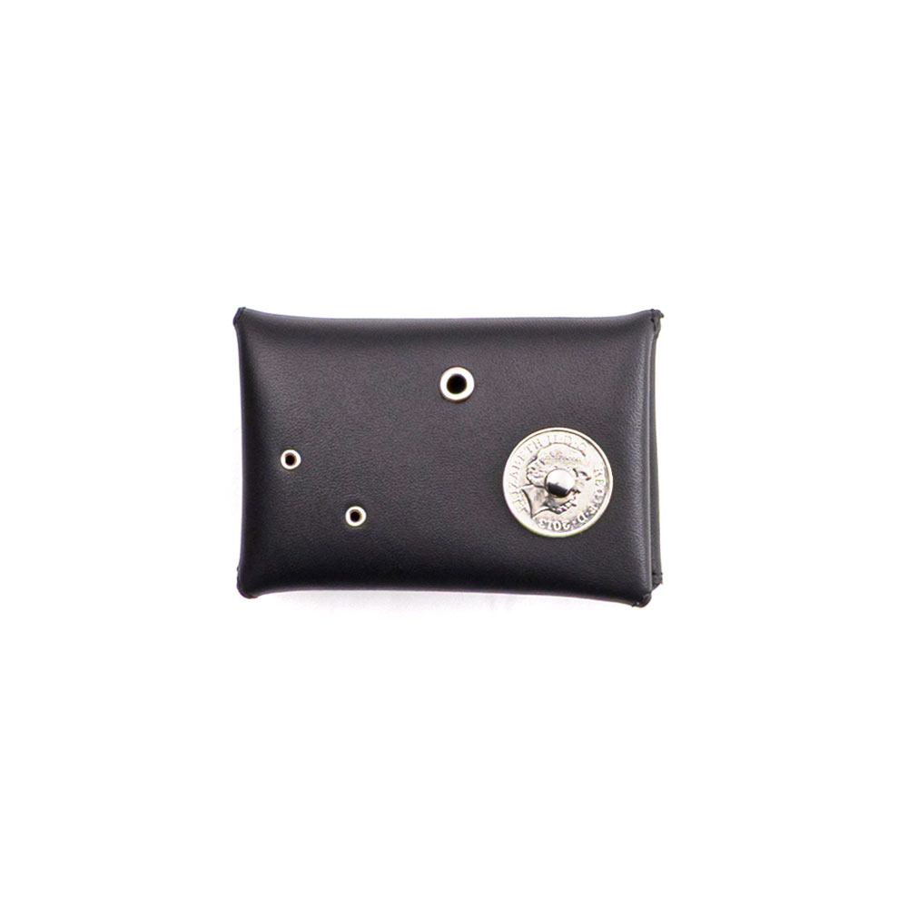 ENVELOPE WALLET＋ SCATTERED STUDS BLACK