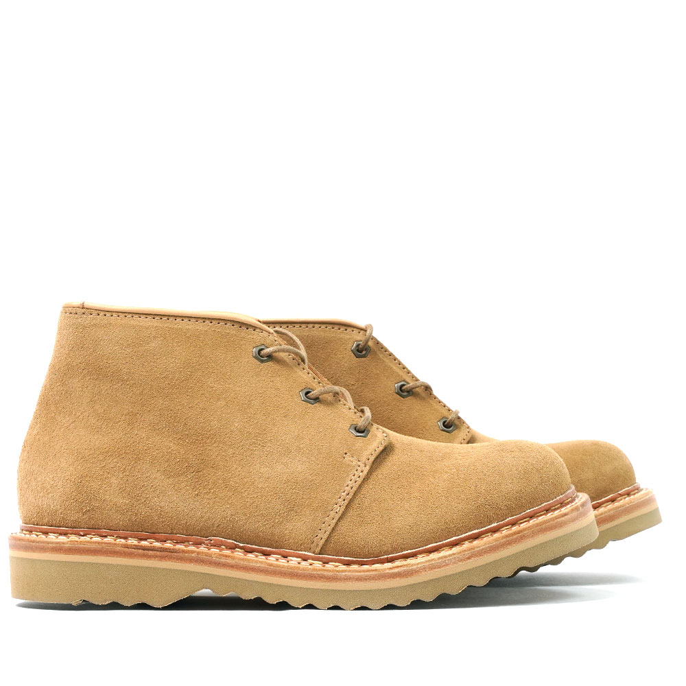 CHUKKA BOOT MEDALLION VELOUR SUEDE