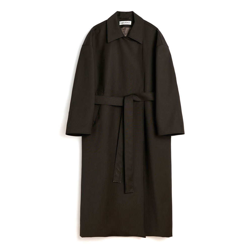 COURT COAT CHURCHILL STRIPE MEMBRANE WOOL