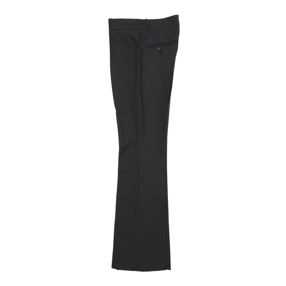 FLARE TROUSERS BLACK