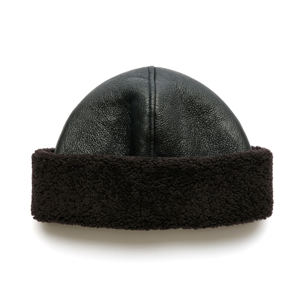 BLIZZARD HAT DARK BROWN AVIATOR SHEARING