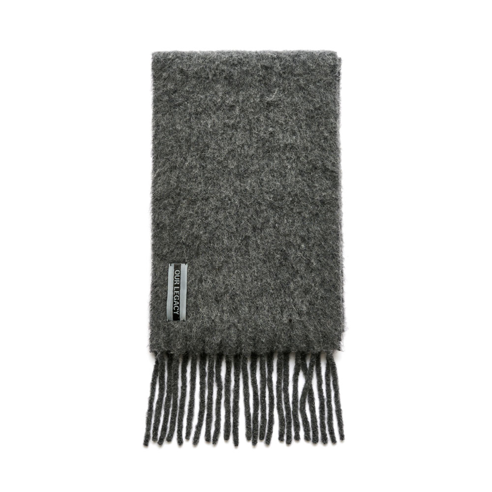 ESTATE SCARF PHANTOM FUZZY ALPACA