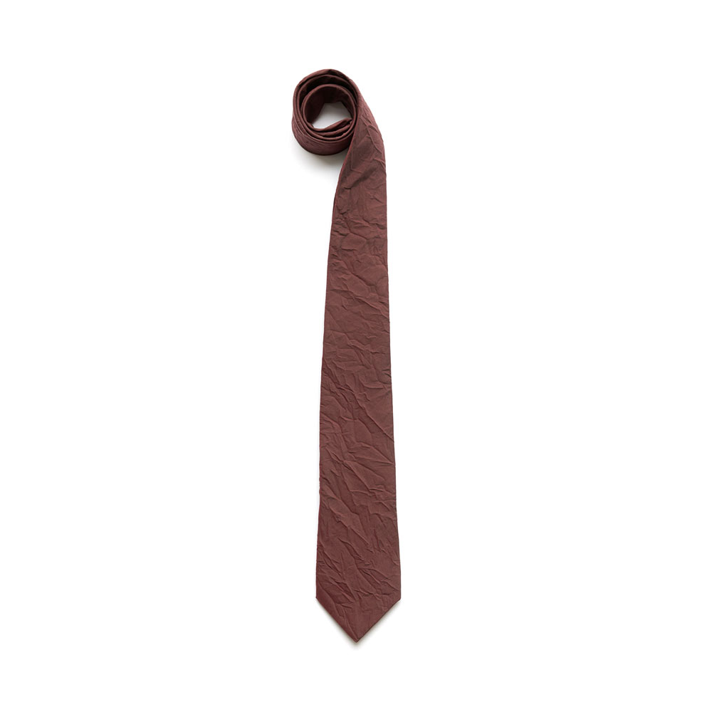 TIE SHINING CHERRY CRINKLE SOLARO