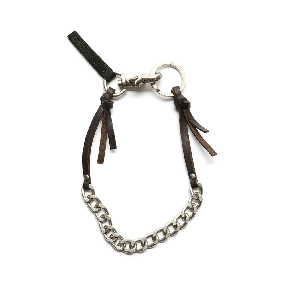 MIXTURE LADON OILY BLACK LEATHER