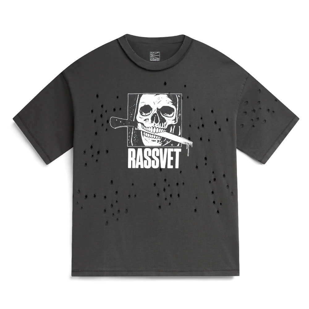SLASHER TEE SHIRT BLACK