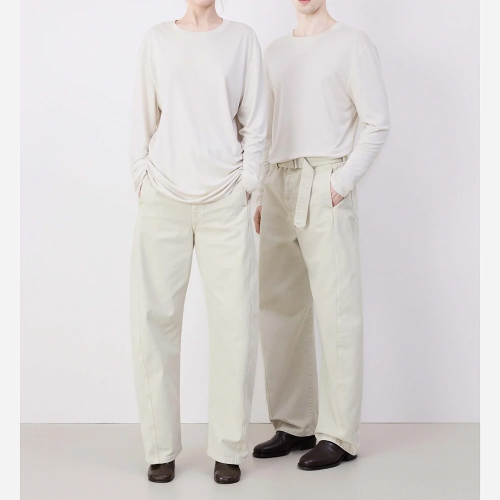JKPT STORE / LONG SLEEVE T-SHIRT LIGHT CREAM＿