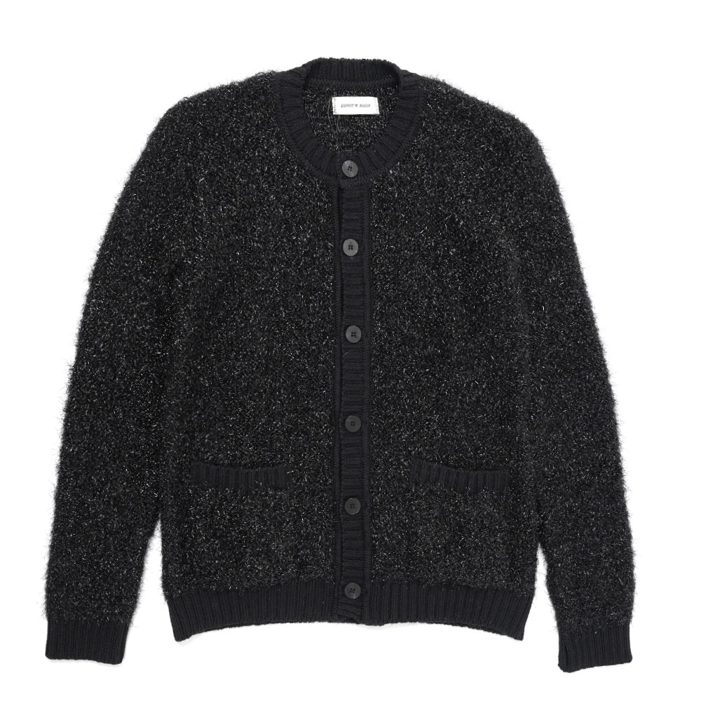 BLACK LUREX CARDIGAN BLACK LUREX