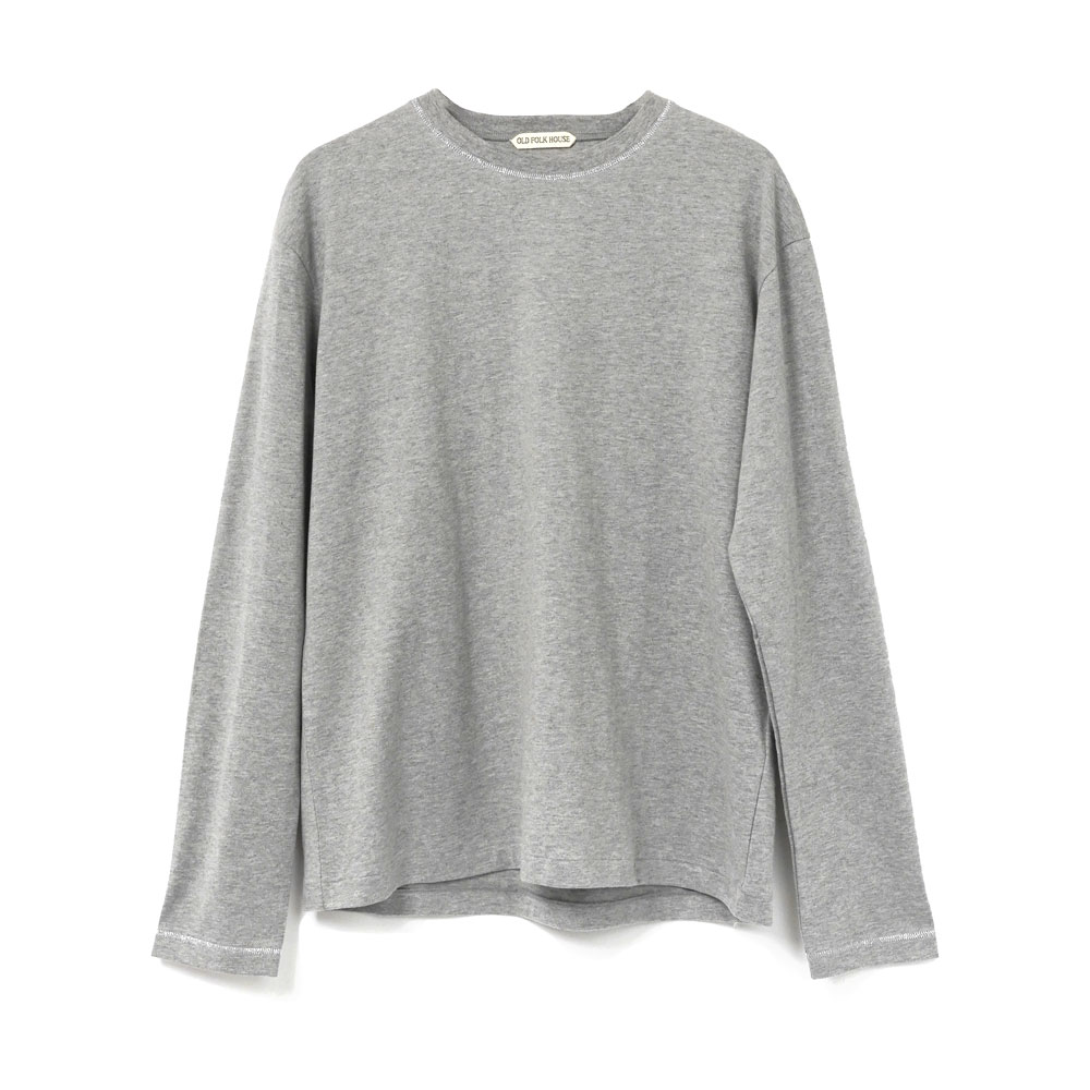 JEWELRY T-SHIRT L/S HEATHER GRAY