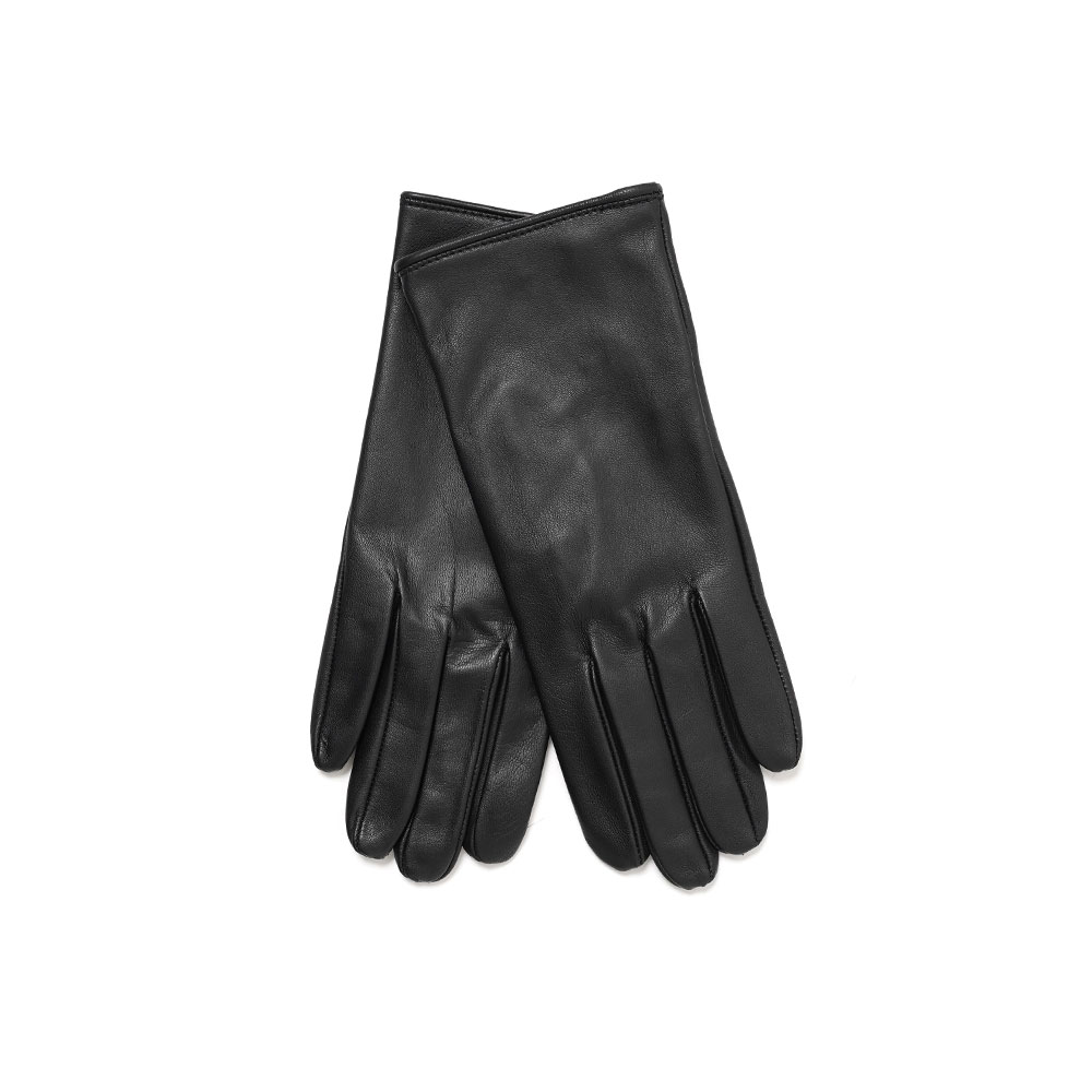 LEATHER GLOVES BLACK