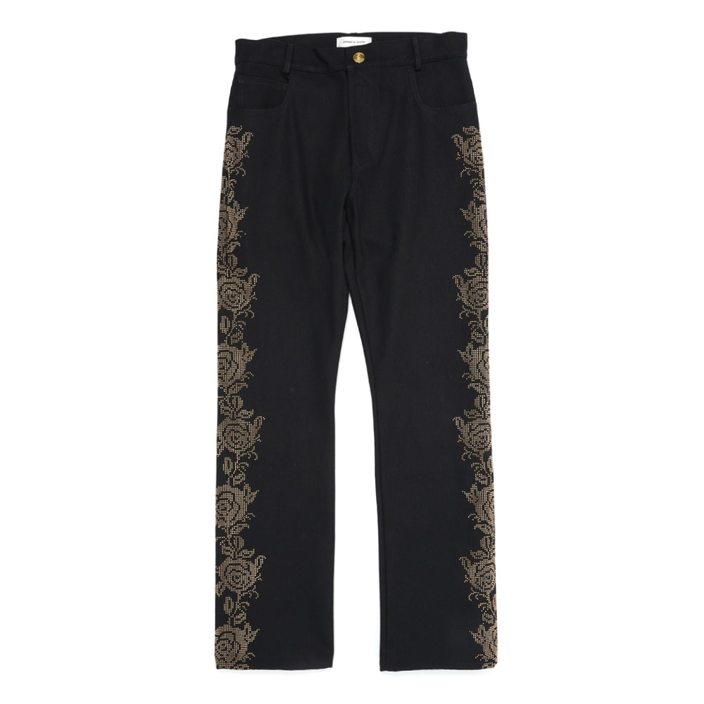 ROSE STUDDED CLASSIC JEANS BLACK_