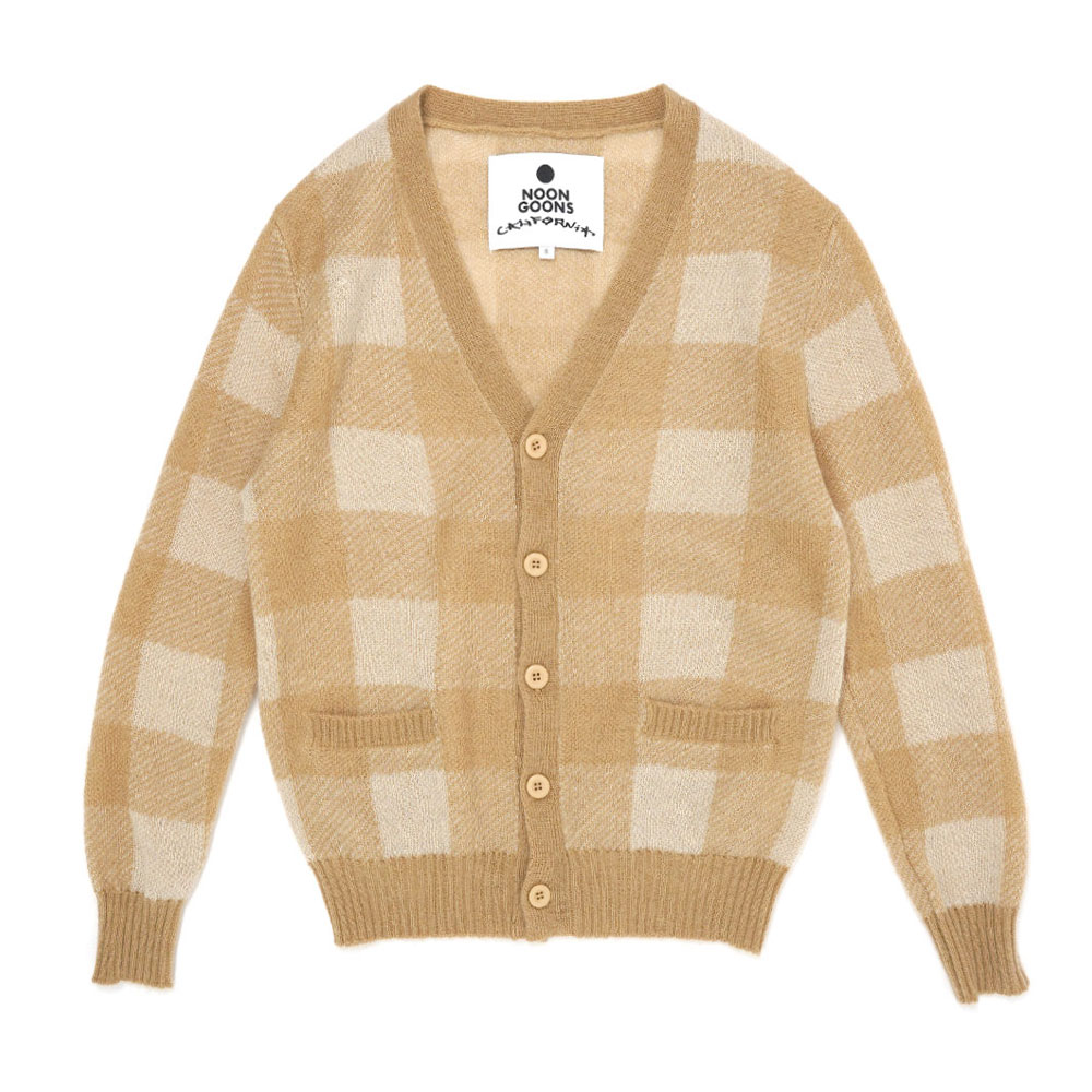 BEACH CAMP CARDIGAN BEACHWOOD BROWN