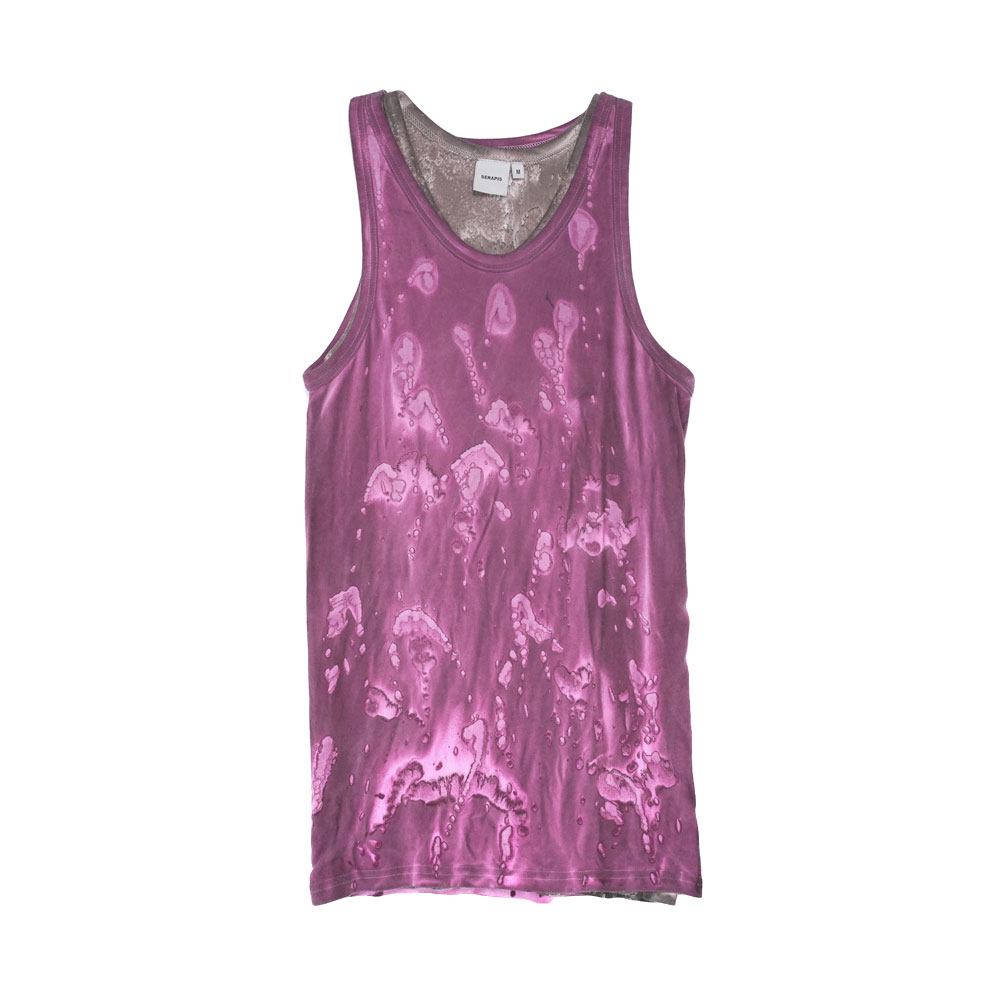 GREY/AMARANTH TANK TOP GREY/AMARANTH