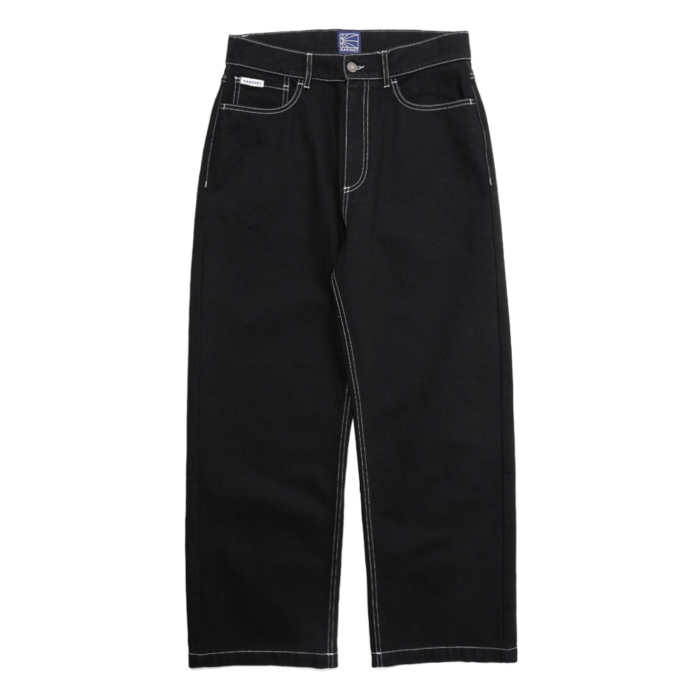 RASSVET DENIM TROUSERS BLACK