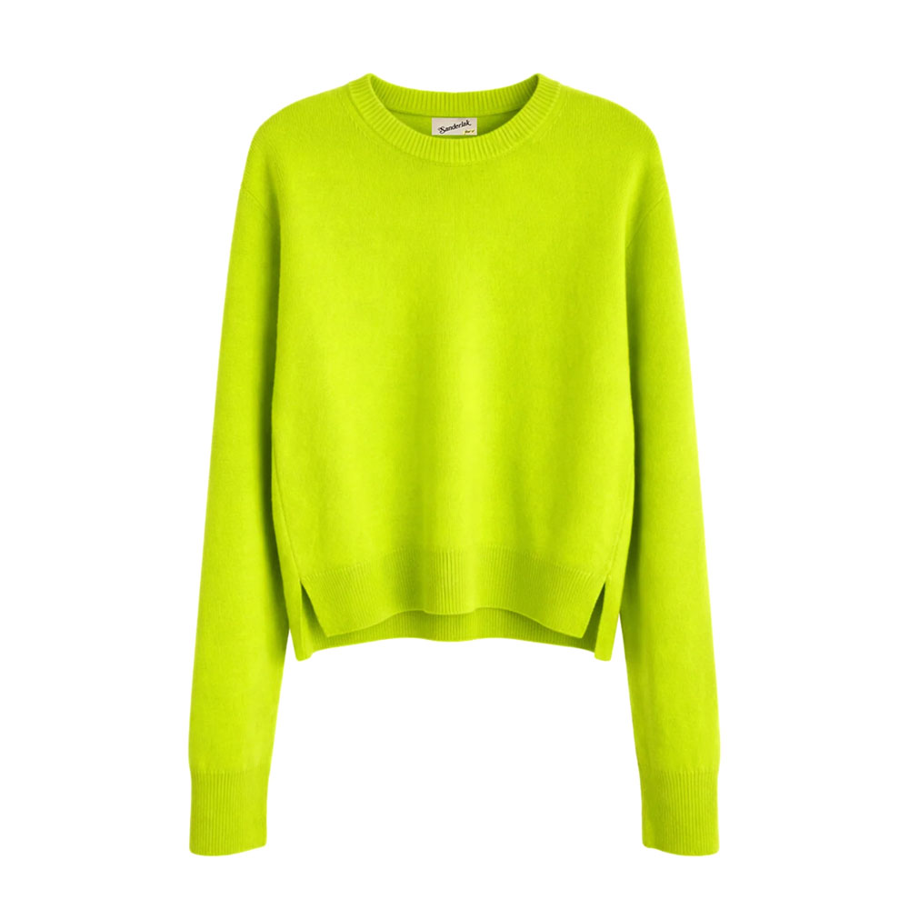 CROPPED CREW NEON