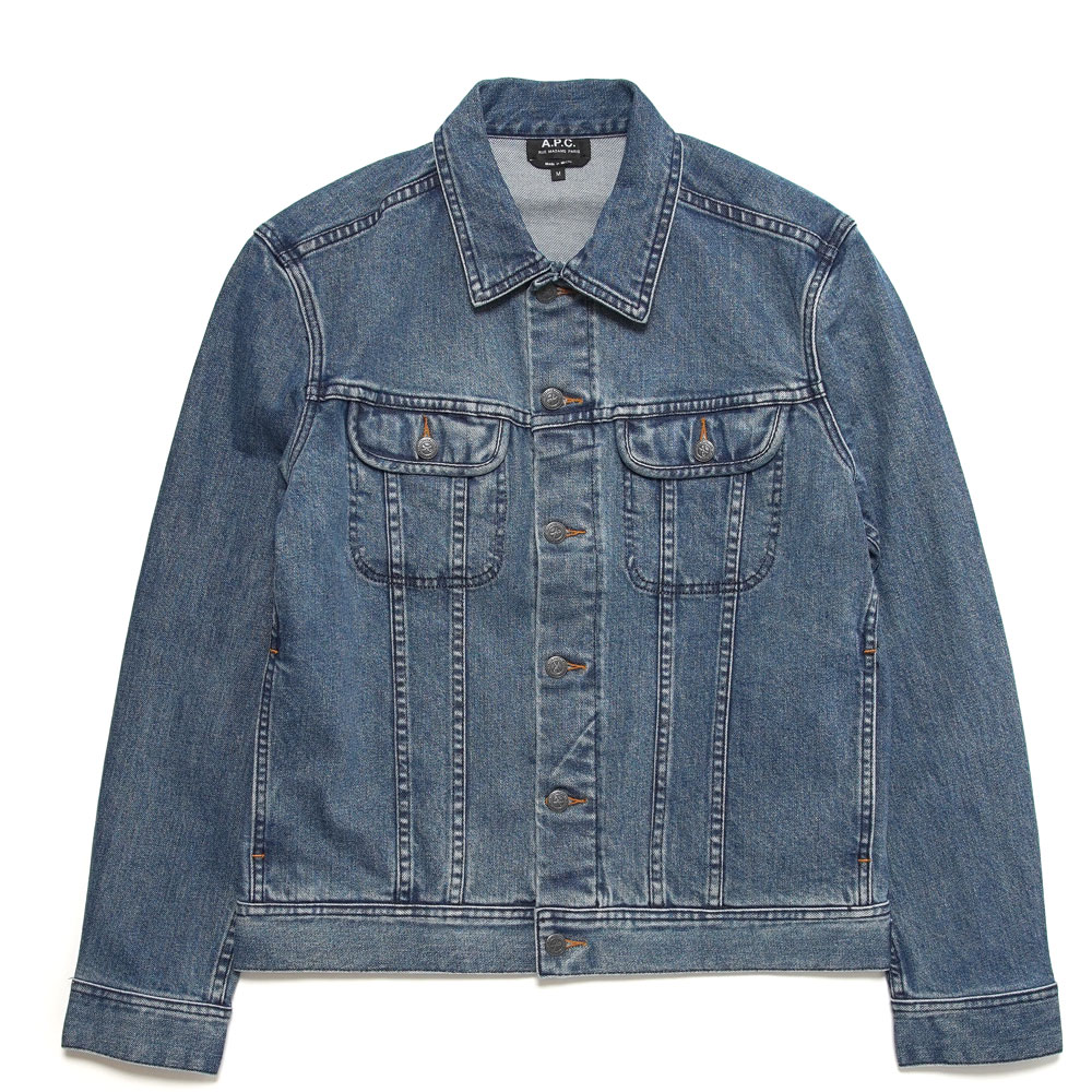 DENIM US JACKET WASHED INDIGO _