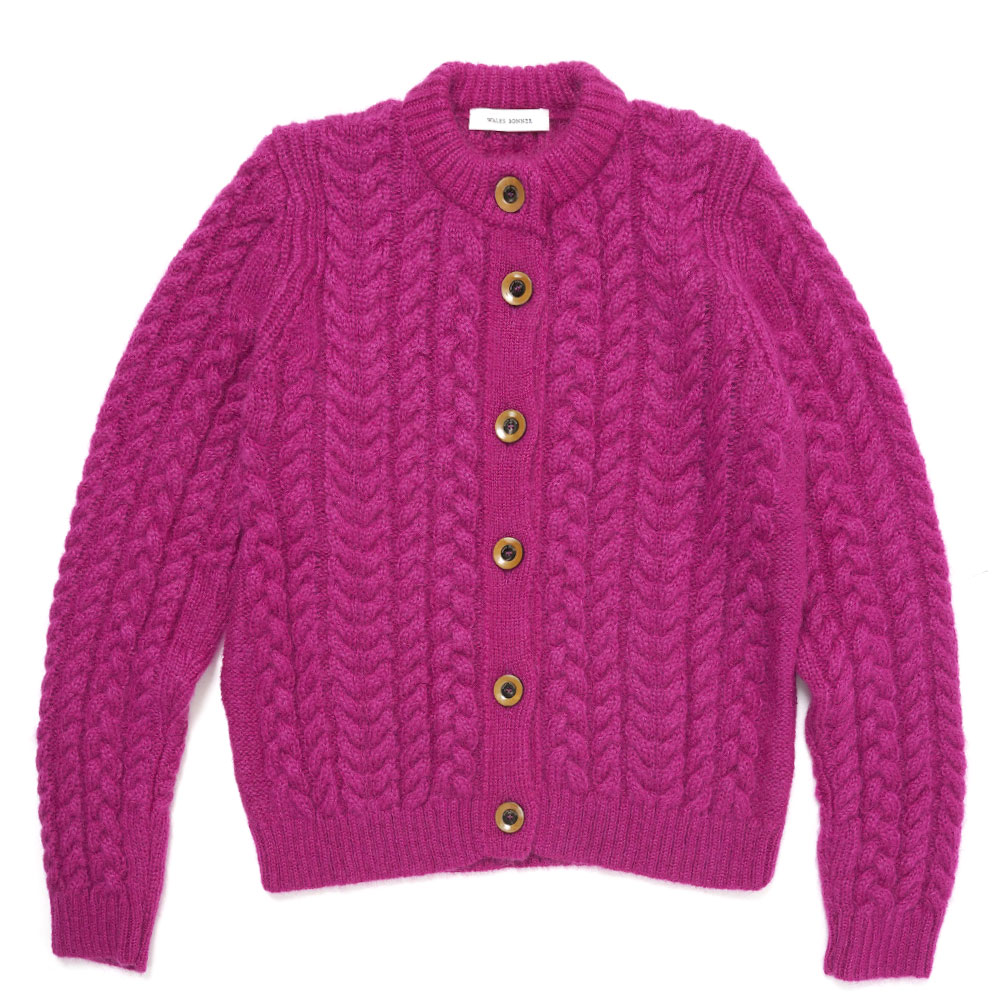 DAWN CARDIGAN FUCHSIA