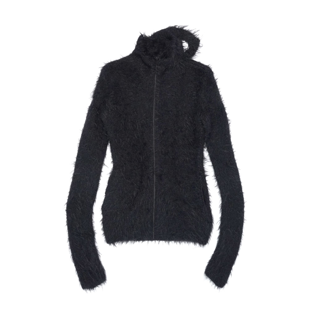 *UCK HOLE DRIVERS KNIT MOHAIR BLACK