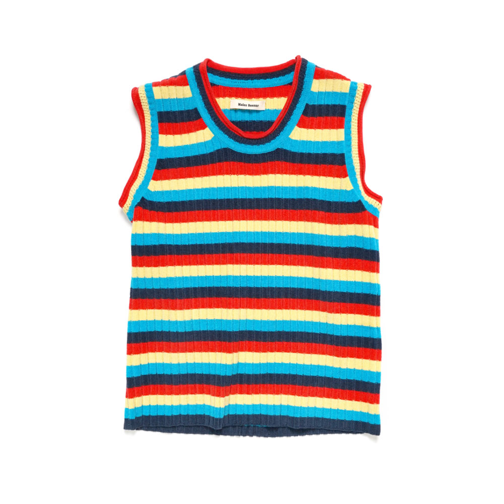 CHOIR VEST BLUE MULTI STRIPE