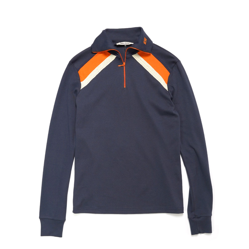JAZZ HALF ZIP TOP NAVY