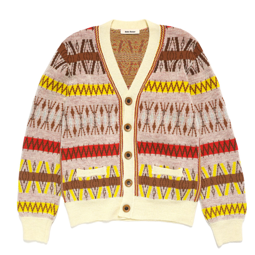 ORCHESTRA CARDIGAN PALE YELLOW MULTI